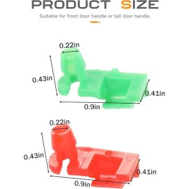 NoBrand 5 Pair Door Lock Rod Clip, Tailgate Handle Rod Clip, Car Accessories Tailgate Ro