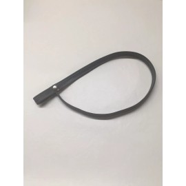 Tucks Marine Canvas 1-Marine Boat Seat Strap 23 1/2"x 3/4" Anchor/Gray - Dark Gray Vinyl