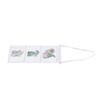 Hanging Storage Bag 3 Compartment Foldable Rhinestone Painting Pattern DIY