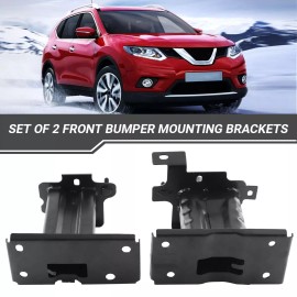Unbranded Front Bumper Mounting Bracket For 2014-2019 Nissan Rogue Driver+Passeng