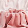 MaiMaiSuan Pink Velvet Fabric by The Yard,1 Yard 60" Wide