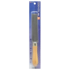 Takagi Double-edged File with Wooden Handle 4.9 inches (125 mm)