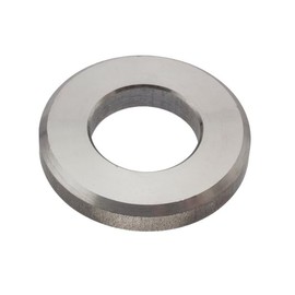 1" x 2" OD Plain Finish Case Hardened Steel Beveled Flat Washer