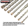 NORTOOLS Rotary Hammer Drill Bit Sets 7 PCS SDS Plus