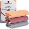 Toalla de ducha exfoliante japonesa MainBasics (Set de 3)