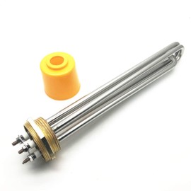 XMHF Tubular Water Heating Element Stainless Steel Thread 220V 6000W for Tank Boiler Water Heater