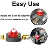 Top Post Battery Disconnect Switch 12V-48V Power Isolator Cut Off