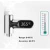 Shower Thermometer Led Digital Display Baby Bath Water Fahrenheit Celsius