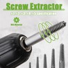Bestgle 10 Pcs Screw Extractor Set High-Speed Steel Easy Out
