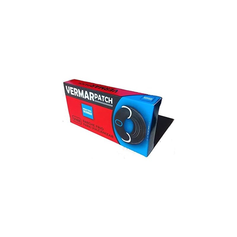 Caja Patch Parche (48 PZ) con Pegamento para Reparar Bicicleta