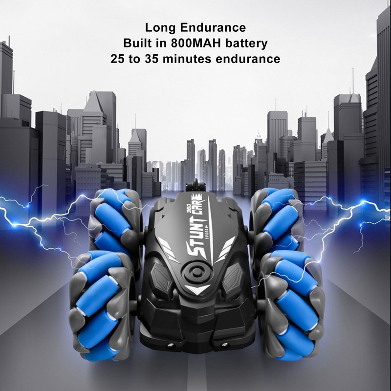 RC Stunt Car 4WD Rotating Flipping Rechargeable 2.4G Remote Control