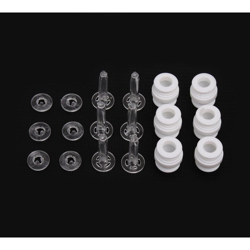 Honbay 6pcs Gimbal Anti Vibration Damping Rubber Balls and 6pcs