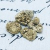 Namvo 2pcs Natural Pyrite Stone and Minerals Natural Crystal Quartz
