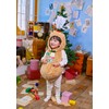 Clear Stone Cosplay Marshmallow Chicken Baby 80cm Brown