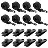 24 Pcs Pool Solar Cover Reel Attachment Kit, Inground Swimming