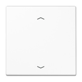 Push Button for Blinds LS Alpine White (Reference: JUNG LS101PWW)