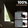Jilron Adhesive Curtain,100% Blackout Curtains, No Drilling, Suitable for Multi-Scenes