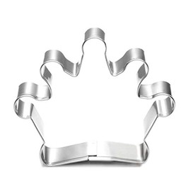 WJSYSHOP King Queen Crown Shape Cookie Cutter