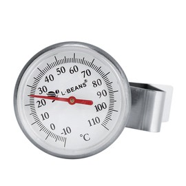 Küchenprofi Frying Thermometer, Stainless Steel Kitchen Thermometer with Clip, Practical Grill Thermometer, Meat Thermometer, Analogue Food Thermometer