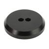 4PCS Aluminium Jack Pad Adapter Black Strong Strength Anodized Surface