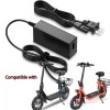 FASPKOW 42V 2A Adapter For Gyroor C1/C1 Pro Electric Scooter