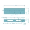 FEPS FE-RS002 Repair Strike Plate for Front Door Repair Angle