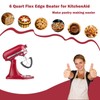 Flex Edge Beater for KitchenAid 5.5-6 QT Bowl-Lift Stand Mixers,Upgrade