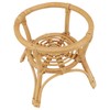 Plant Stand Flower Pot Rack Rattan Minimalist Stable 9.4in Diameter