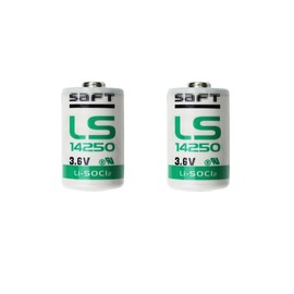 PULADU 10pcs LS14250 for Computer Motherboard Smart Utility Meter PLC ER14250 TL-5902 XL-050F 1/2AA 3.6V Lithium Battery SAFT