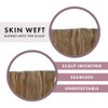 Naked Clip-In Hair Extensions by everlong, Skin Weft Scalp Imitating