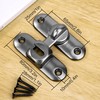 Heveer Sliding Door Lock Door Bolt for Sliding Doors 90/180