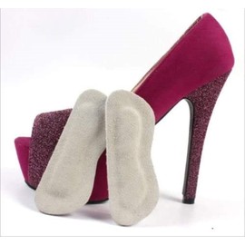 Pedimend™ Suede Leather Heel Grips Shoe Boot Comfort | Soft Liner Pad Protector | Eliminates Slipping and Rubbing | Shoe Injuries Skin Irritation & Soreness Bunions Corns Callus Ring