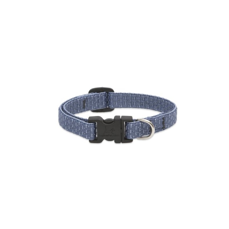 LupinePet Eco 1/2" Mountain Lake 10-16" Adjustable Collar for Small