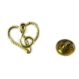 6030379 Music Note Lapel Pin Music Minister Volunteer Church Choir Lay Minister Clef Note