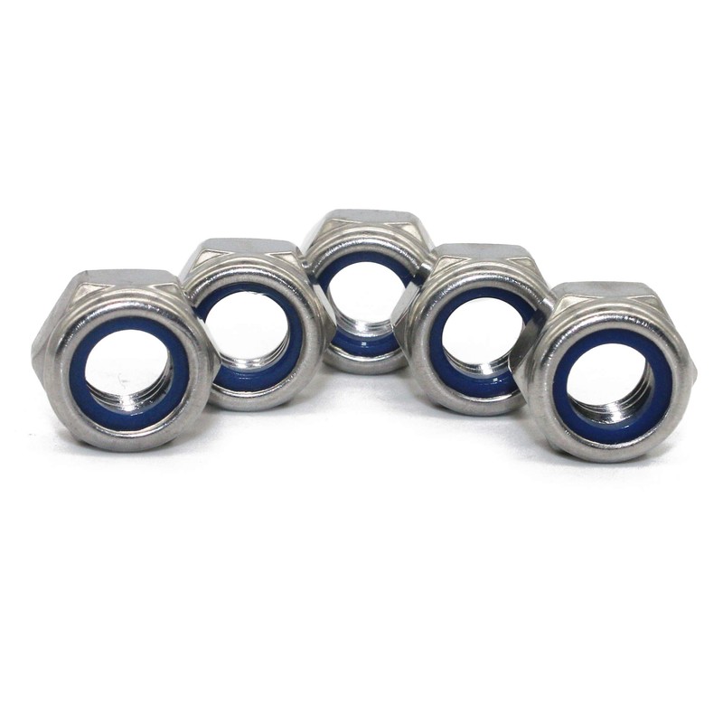 Locking Nuts M20 DIN 985 V2A Stainless Steel Clamping Nuts