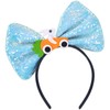 Easter Bow Headband Blue Bow Easter Headbands for Easter Hair