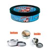 Self-Seal Cali Tin Can with Ring Lid and Labels, Side