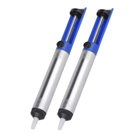 SamHeng Desoldering Pump 2 Pack Solder Remover Tool Solder Sucker Desoldering Vacuum Pump Manual Desoldering Suction Pump Soldering Accessories