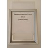 BUILDINGSIGNS.COM Elevator Inspection Frame ( Size 8.5X11 Inch,Aluminium, Slide In