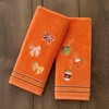 SKL Home Fall Drinks Hand Towel 2pc Set for Bath/Kitchen/Bar