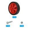 PATIKIL 6 Inch Air Compressor Wheels, Universal Replacement Parts for