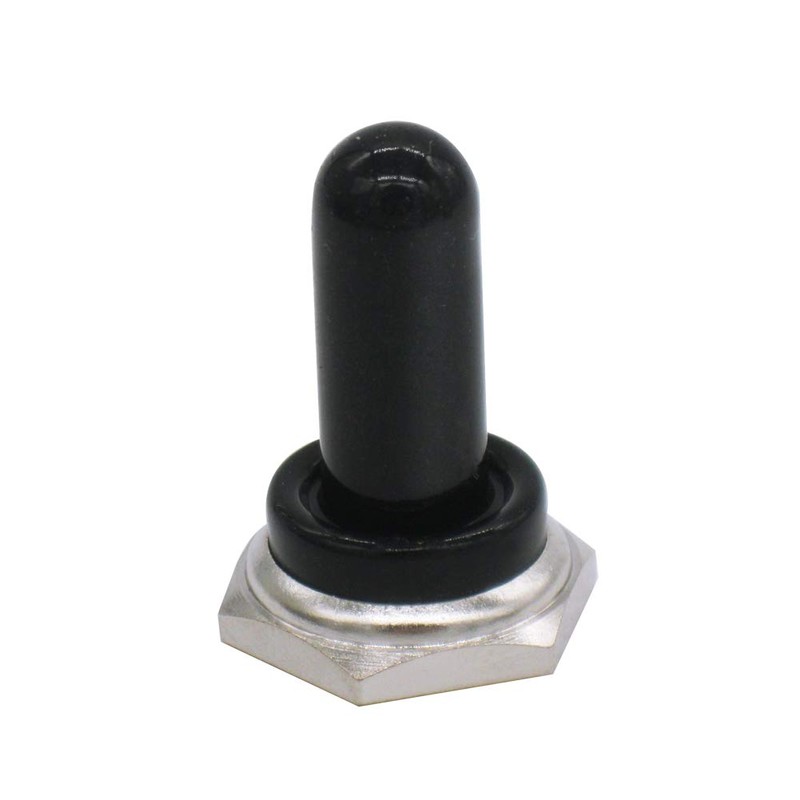 mxuteuk 5pcs 12mm Toggle Switch Cover Rubber Knob Hat Waterproof