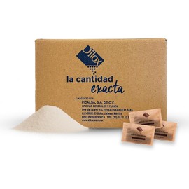 Azúcar Mascabado En Sobres - Variedad de Tamaños | Endulzante Natural Para Café Y Postres | Cristales Puros Con Miel De Caña | Ideal para Reposteria y Pasteleria | DILOX (500 sobres, 4 gr)