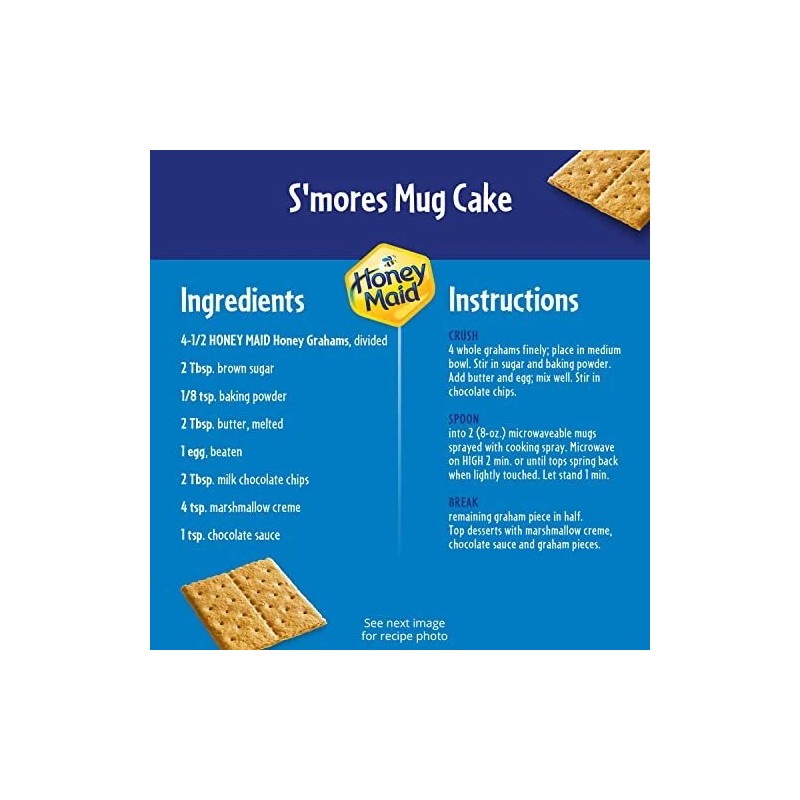 Honey Maid Honey Graham Crackers 14.4oz Pack of 12 Sweet