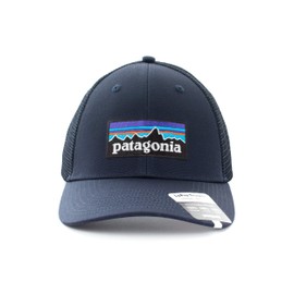Patagonia 38283 NVYB Men's P-6 Logo Low Pro Trucker Cap, navy