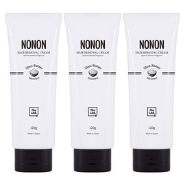 NONON Hair Removal Cream 4.2 oz (120 g), Set of 3 [Nekopos]