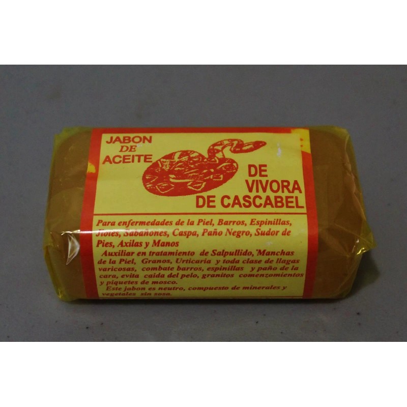 Mi Pais Jabon de Aceite de Vibora RattleSnake Soap Treatment