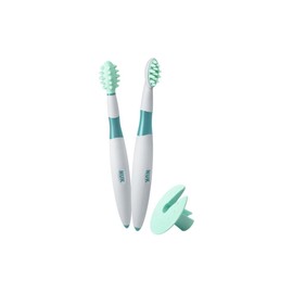 Nuk Training Tooth - Brush Set 6-15 Month 2 Toothbrushes Various Colors