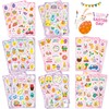 Easter Stickers, Fyvadio 282PCS Easter Eggs Bunny Rabbit Stickers for Kids Adults, Cute Easter Holiday Stickers for Skateboard, Water Bottles, Scrapbook, Junk Journal, DIY Crafts