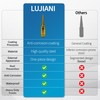 LUJIANI M14X1.5 Gold Wheel Spike Lug Nuts, 32 PCS Lug